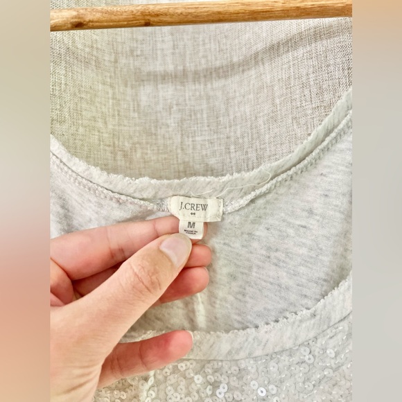 J. Crew sequin Top - Picture 2 of 5